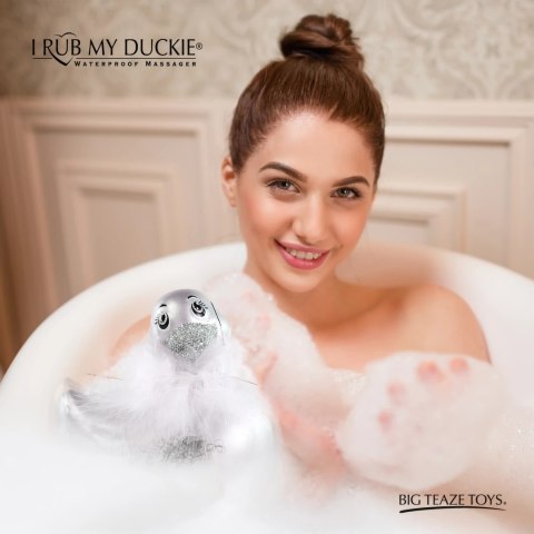 Big Teaze Toys I Rub My Duckie 2.0 Paris Silver masażer wodoodporny Big Teaze Toys