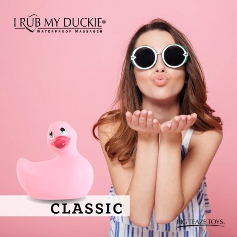 Big Teaze Toys I Rub My Duckie 2.0 masażer wodoodporny rożowy Big Teaze Toys