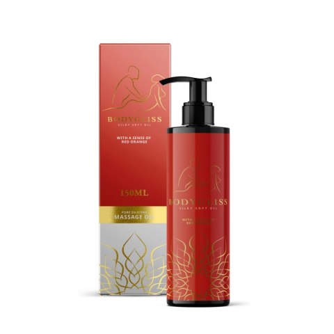 BodyGliss Silky Soft Oil Red Orange 150ml - Olejek do masażu, cytrusowy Bodygliss