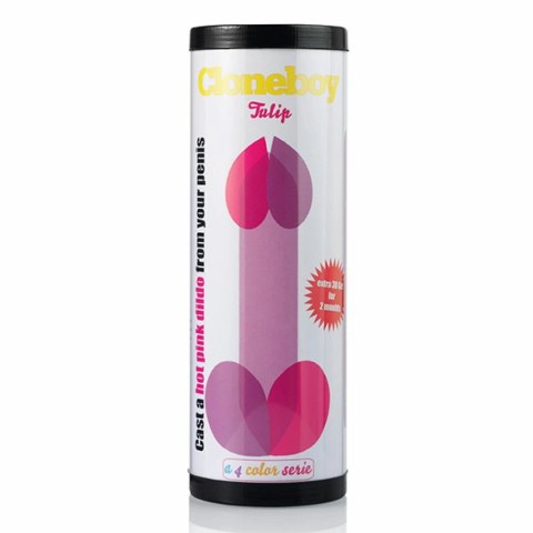 Cloneboy Tulip Hot Pink - Zestaw do tworzenia silikonowej repliki 3D Cloneboy