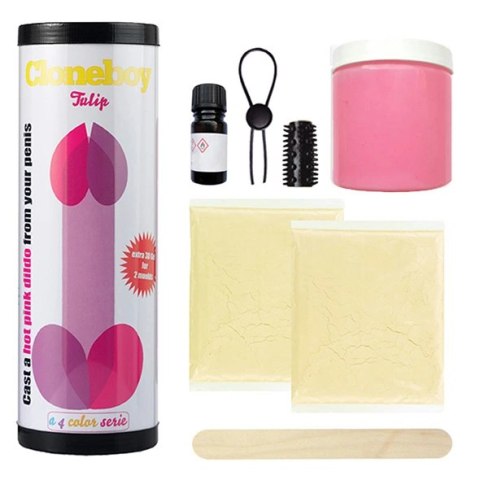 Cloneboy Tulip Hot Pink - Zestaw do tworzenia silikonowej repliki 3D Cloneboy