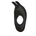 FeelzToys Zeus Black - Pierścień wibrujący z podwojnym napędem, czarny FeelzToys