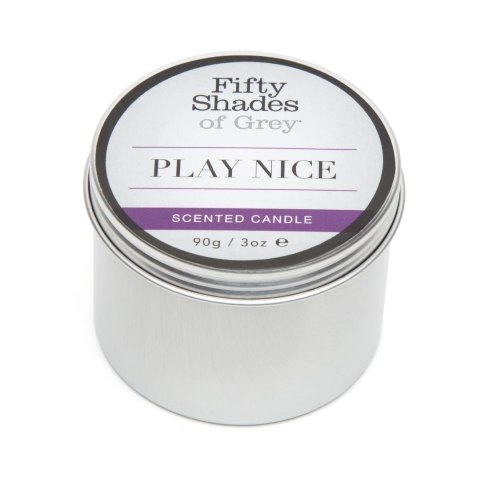 Fifty Shades of Grey Play Nice świeca do masażu waniliowa 90g Fifty Shades of Grey