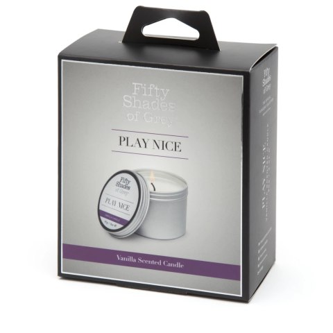 Fifty Shades of Grey Play Nice świeca do masażu waniliowa 90g Fifty Shades of Grey