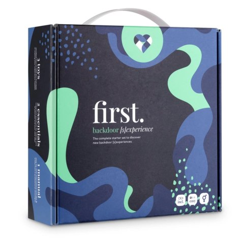 First. Backdoor Experience Starter Set S - Zestaw do pielęgnacji i komfortu LoveBoxxx