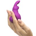 Happy Rabbit Mini Ears Purple - Kompaktowy masażer silikonowy USB Happy Rabbit