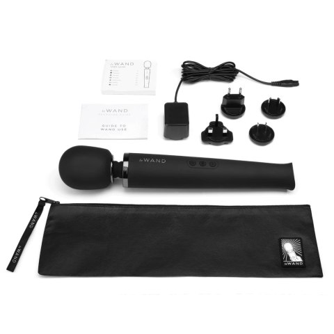 Le Wand Massager Black - masażer wielofunkcyjny 20 programow 10 prędkości Le Wand