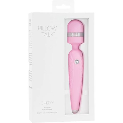 Pillow Talk Cheeky Pink - Masażer z ergonomicznym uchwytem i ładowaniem USB Pillow Talk