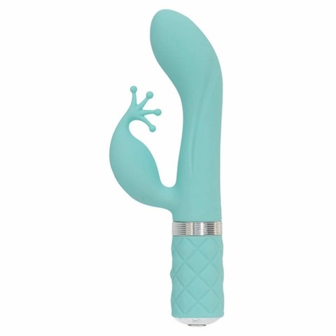 Pillow Talk Kinky Teal - dwusilnikowy model punktu G i łechtaczki Pillow Talk