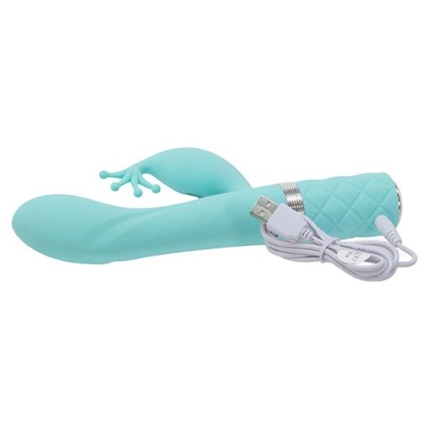 Pillow Talk Kinky Teal - dwusilnikowy model punktu G i łechtaczki Pillow Talk