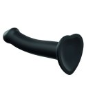 Strap-On-Me Bendable Dual Density Czarny M silikonowy model intymny Strap-On-Me