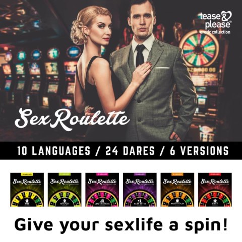 Tease & Please Sex Roulette Kamasutra - gra planszowa wielojęzyczna Tease & Please