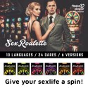 Tease & Please Sex Roulette Kiss - gra towarzyska, 24 wyzwania, 12x12cm Tease & Please