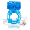 The Screaming O Charged Big O Blue - pierścień z wibracjami, 3 tryby The Screaming O