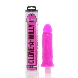Clone-A-Willy Kit Hot Pink - zestaw do tworzenia odlewu z wibracją, rożowy Clone A Willy