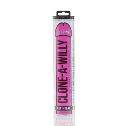 Clone-A-Willy Kit Hot Pink - zestaw do tworzenia odlewu z wibracją, rożowy Clone A Willy