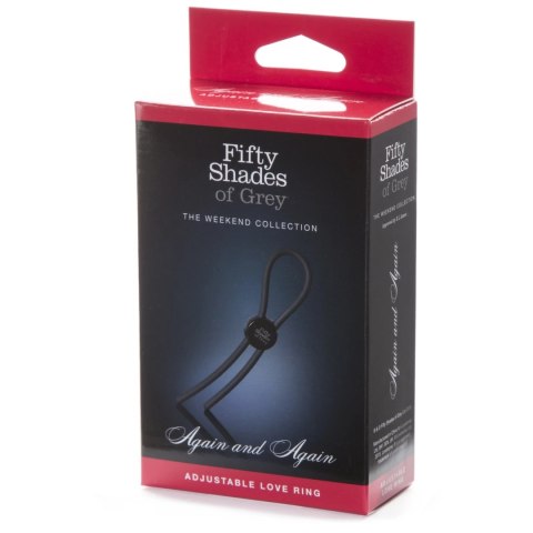 Fifty Shades of Grey Again and Again silikonowy pierścień lasso regulowany Fifty Shades of Grey