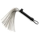 Fifty Shades of Grey Please Sir satynowy pejcz skora 38,1 cm czarno-srebrny Fifty Shades of Grey