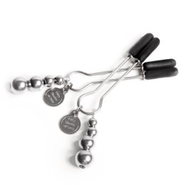 Fifty Shades of Grey The Pinch - zaciski regulowane z metalowym wykończeniem 8,3 cm Fifty Shades of Grey