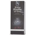 Fifty Shades of Grey The Pinch - zaciski regulowane z metalowym wykończeniem 8,3 cm Fifty Shades of Grey