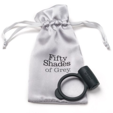 Fifty Shades of Grey Yours and Mine silikonowy pierścień wibrujący Fifty Shades of Grey