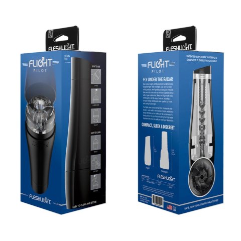 Fleshlight Flight Pilot kompaktowa maszyna intymna SuperSkin 15cm Fleshlight