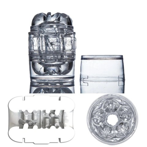 Fleshlight Quickshot Vantage - kompaktowa maszyna intymna, transparentna Fleshlight
