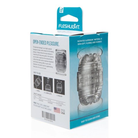Fleshlight Quickshot Vantage - kompaktowa maszyna intymna, transparentna Fleshlight