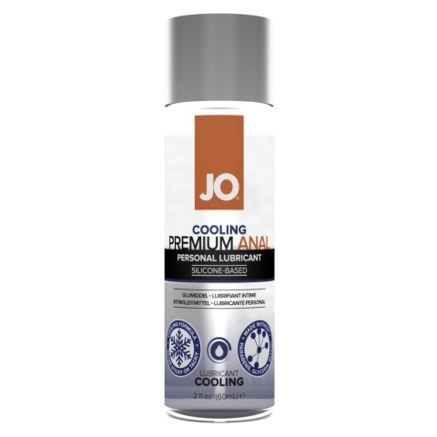 JO Premium Anal Cooling silikonowy lubrykant chłodzący 60 ml System Jo