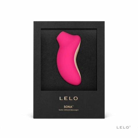 Lelo Sona Cerise - Stymulator soniczny, 8 trybow, wodoodporny Lelo