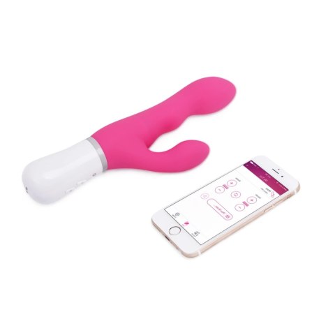 Lovense Nora Vibrator - Model z Bluetooth, podwojna stymulacja, rożowy Lovense