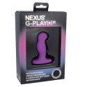 Nexus G-Play+ Medium Purple - masażer ergonomiczny z 6 trybami wibracji Nexus