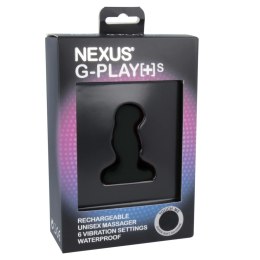 Nexus G-Play+ Small Black - kompaktowa wibrująca sonda silikonowa Nexus