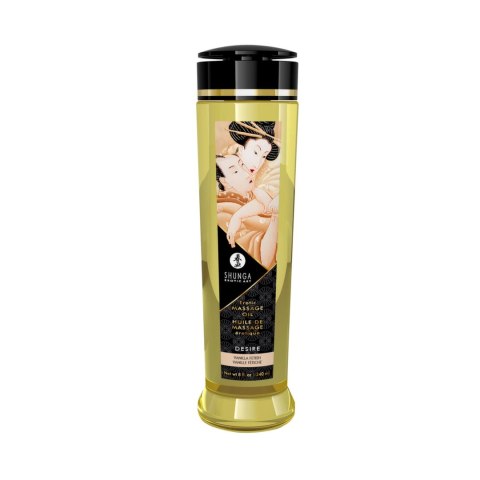 Shunga Massage Oil Desire Vanilla 240ml - Olejek do masażu waniliowy Shunga