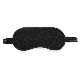 Sportsheets Sincerely Lace Blindfold delikatna maska na oczy czarna Sportsheets