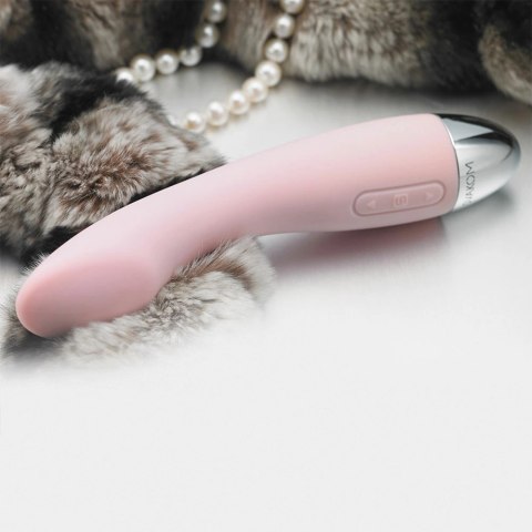 Svakom Amy Pale Pink - Masażer punktowy G, wodoodporny, silikonowy Svakom