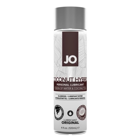 System JO Coconut Hybrid Original 120ml - hybrydowy kremowy lubrykant System Jo