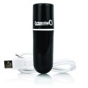 The Screaming O Charged Vooom Black - kompaktowy stymulator 10 trybow USB The Screaming O