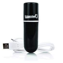 The Screaming O Charged Vooom Black - kompaktowy stymulator 10 trybow USB The Screaming O