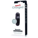 The Screaming O Charged Vooom Black - kompaktowy stymulator 10 trybow USB The Screaming O