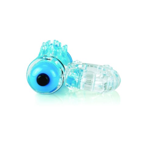 The Screaming O ColorPop Owow Blue pierścień z wibracjami, silikon SEBS The Screaming O