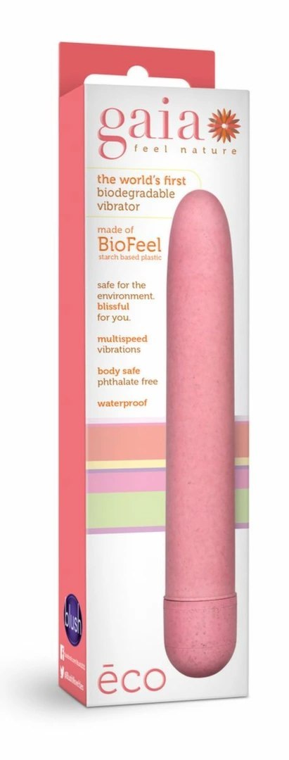 Blush Gaia Eco Pink - ekologiczny model wibracyjny z Biofeel