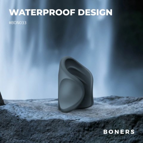 Boners Wibrująca Maszyna Intymna Silikonowa 10 Trybow USB Szara