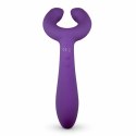 EasyToys Couples Vibrator Purple - Wielofunkcyjny model z podwojnym silnikiem
