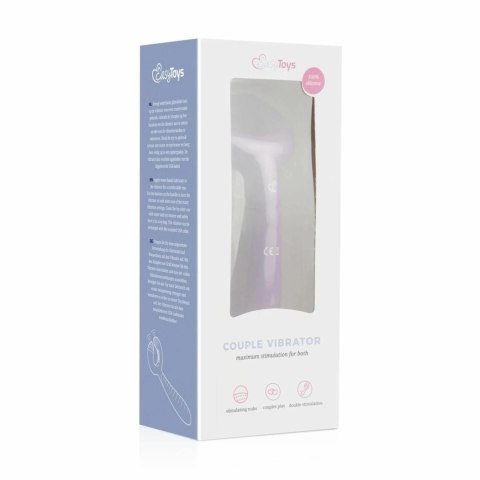 EasyToys Couples Vibrator Purple - Wielofunkcyjny model z podwojnym silnikiem