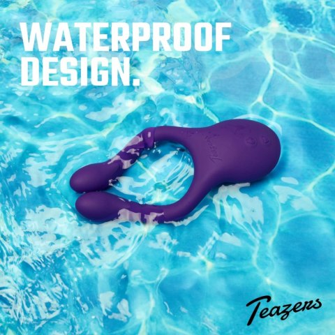 EasyToys Wibrujący Pierścień dla Par USB Anatomiczny Model Black