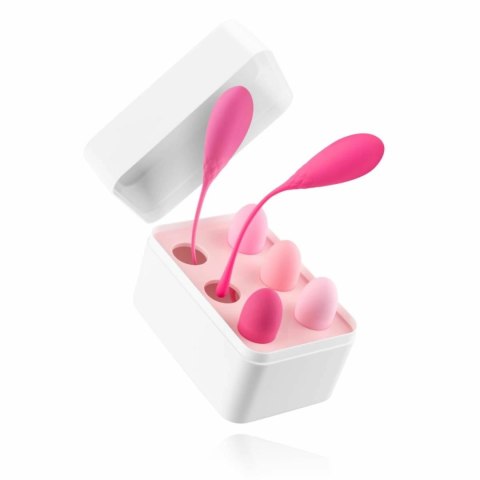 EasyToys Zestaw 6 Kulek Treningowych do Ćwiczeń Mięśni Kegla - Rożne Wagi