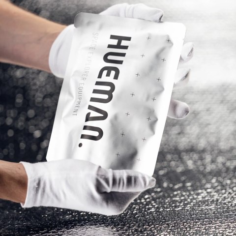 Hueman Saturn - Wibrujący pierścień silikonowy z 10 trybami, fioletowy