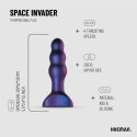 Hueman Space Invader - silikonowy plug analny z funkcją wibracji i ruchu