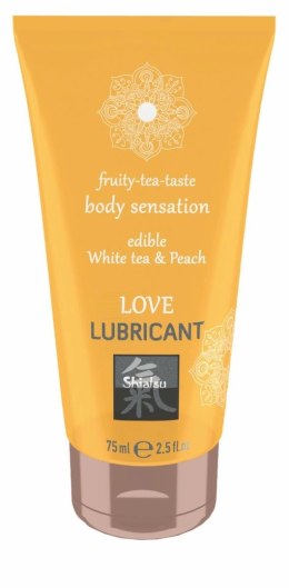 Love Edible Lubricant White Tea & Peach 100ml - na bazie wody